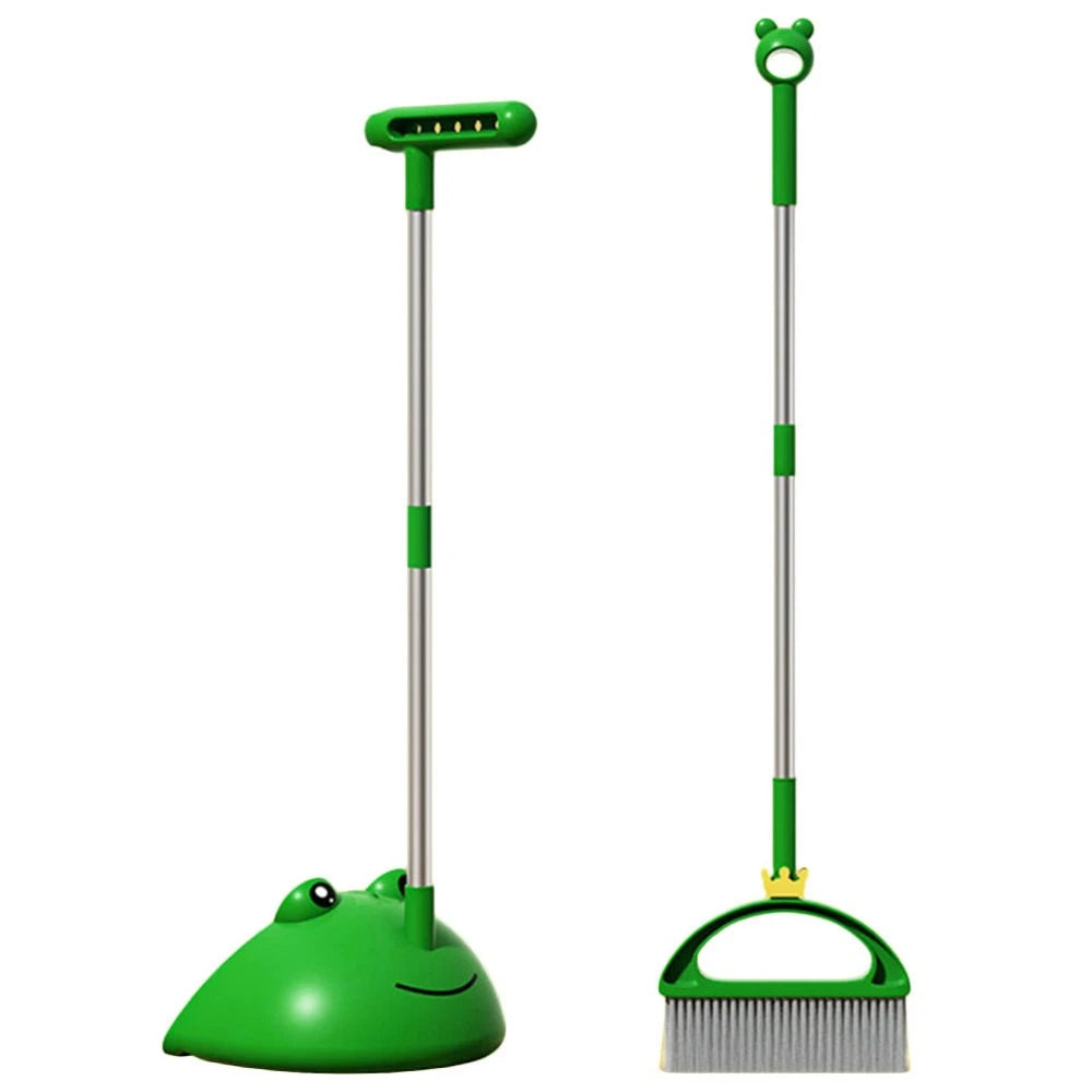 Children's Broom Set Student Household Cleaning Tools with Dust Pan