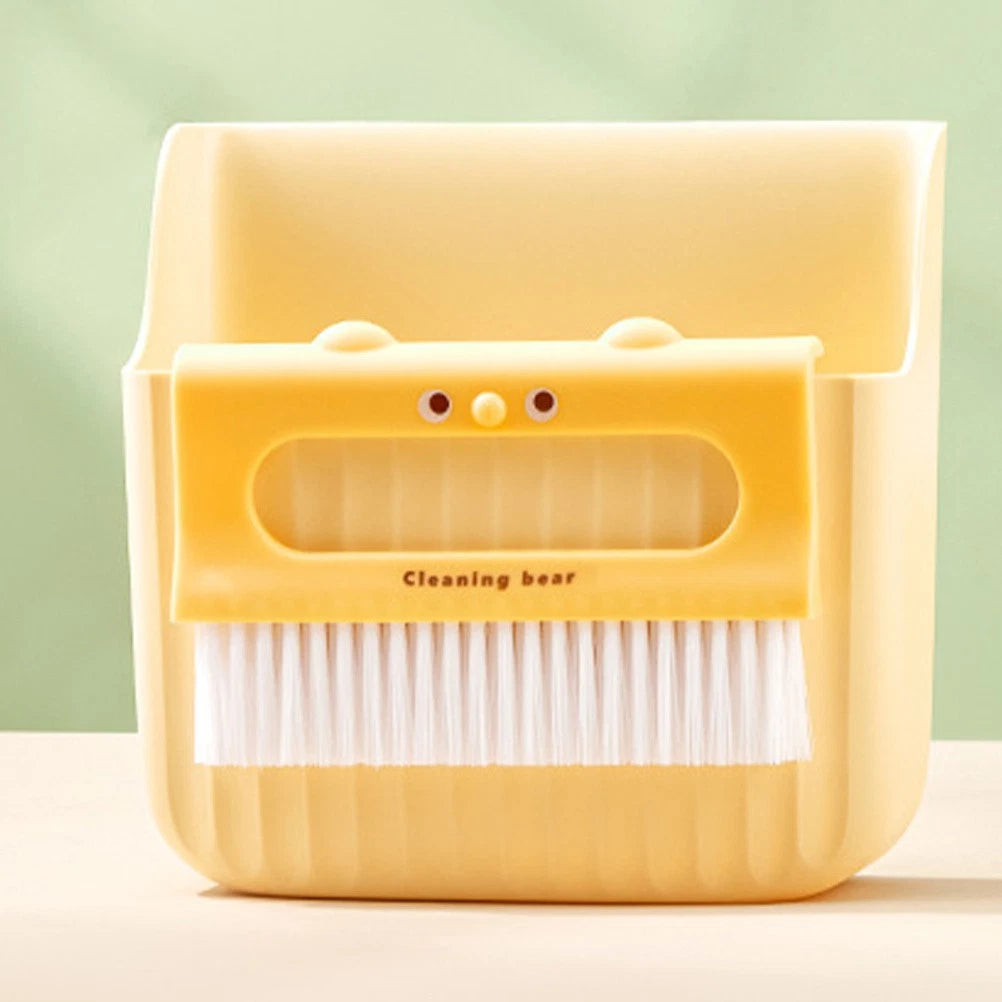 Cleaning Broom Set Mini Desk Brush Dust Pan and Brushes Counter Top