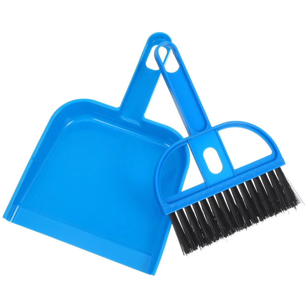 Desktop Broom Set Dad Car Cleaning Brush Interior Mini Dust Pan Brushes
