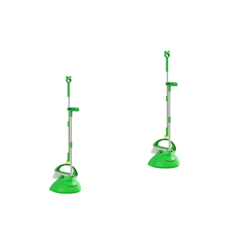 Children's Broom Set Student Household Cleaning Tools with Dust Pan