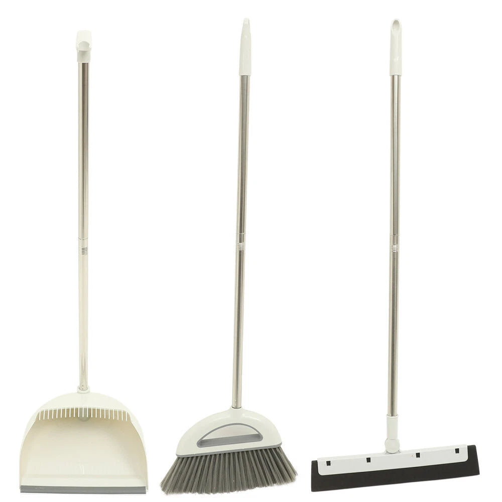 Broom Set Cleaning Supply Kit Household Sweeper with Dustpan Office Floor
