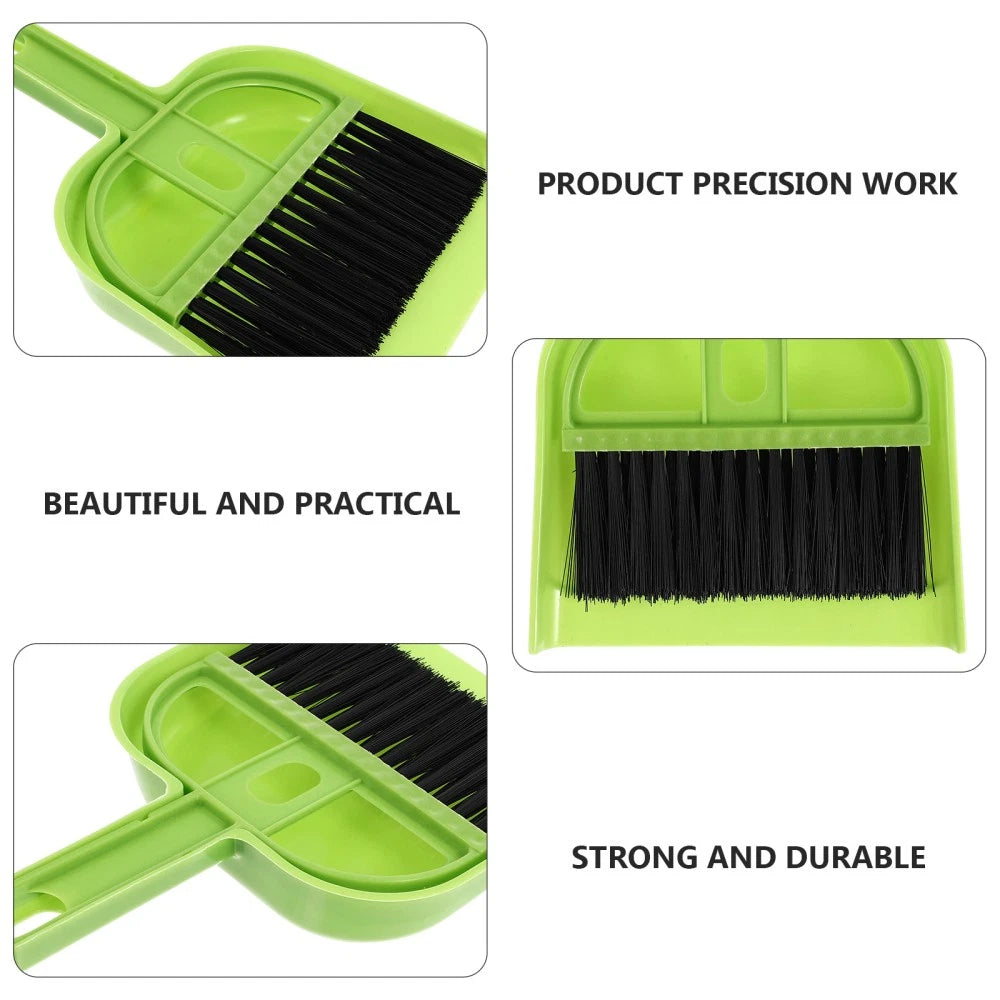 4 Count Cleaning Brush Set Child Brushes for Household Broom Dustpan