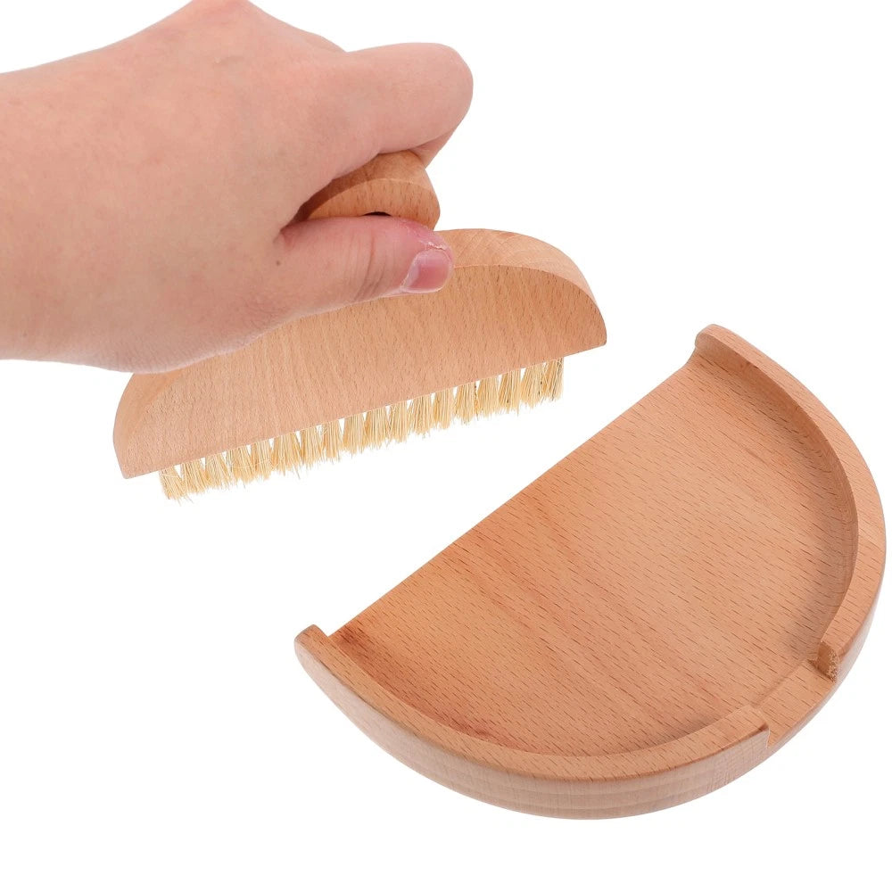 Mini Whisk Broom Desktop Cleaning Brush Set Dad Sweeping and Dustpan Hand Small