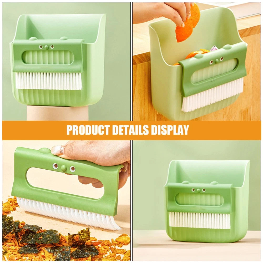 Cleaning Broom Set Convenient Mini And Dustpan Countertop Sweeper