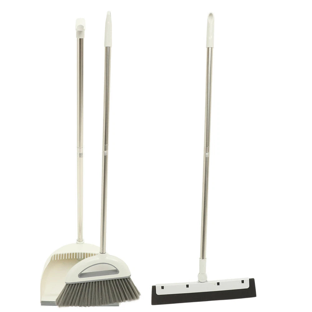 Broom Set Cleaning Supply Kit Household Sweeper with Dustpan Office Floor