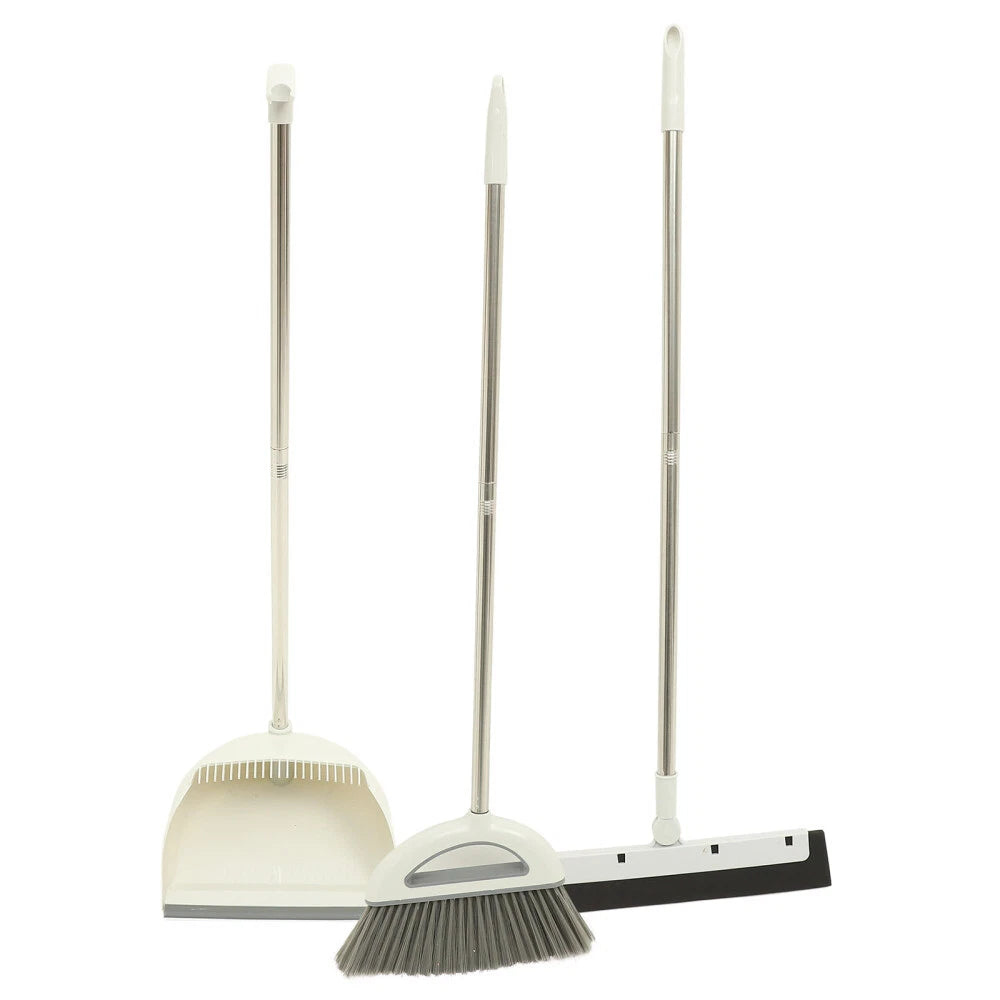 Broom Set Cleaning Supply Kit Household Sweeper with Dustpan Office Floor