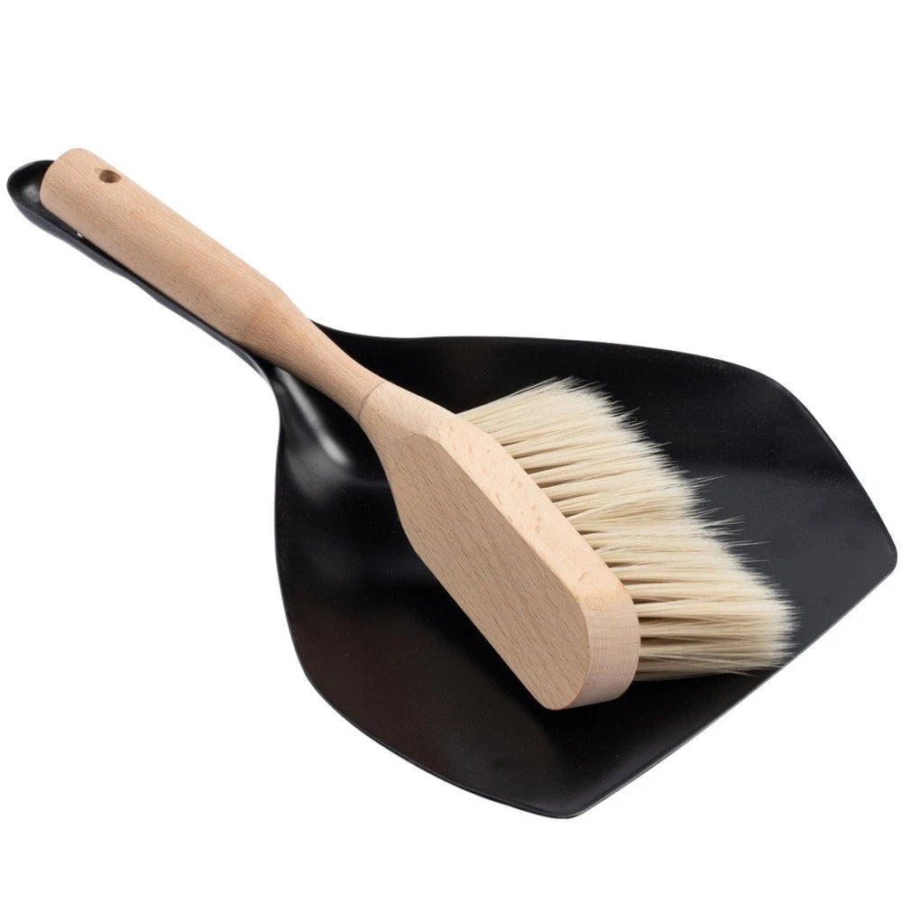 Garbage and Broom Set Sweeping Brush Dustpan Small Child Mini Portable