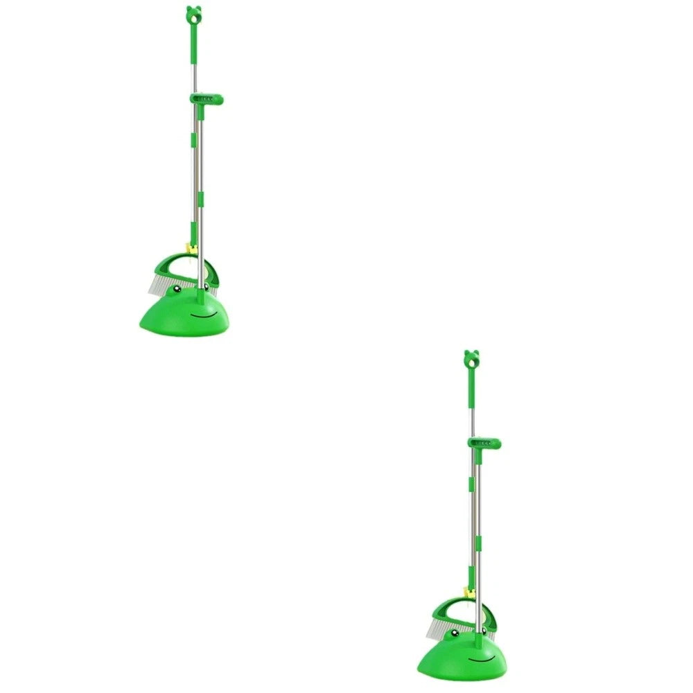 Children's Broom Set Student Household Cleaning Tools with Dust Pan