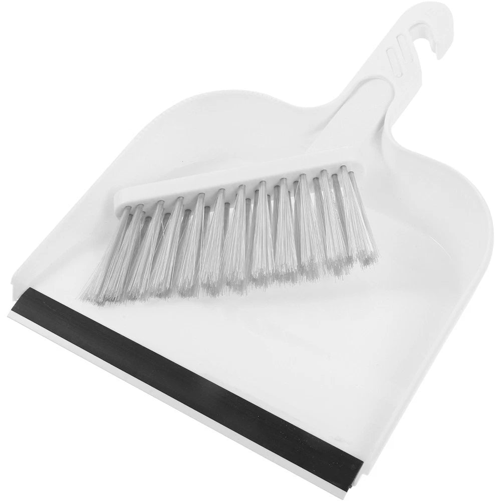 Mini Desktop Broom Set Child Small Dustpan and Brush Handheld with Portable