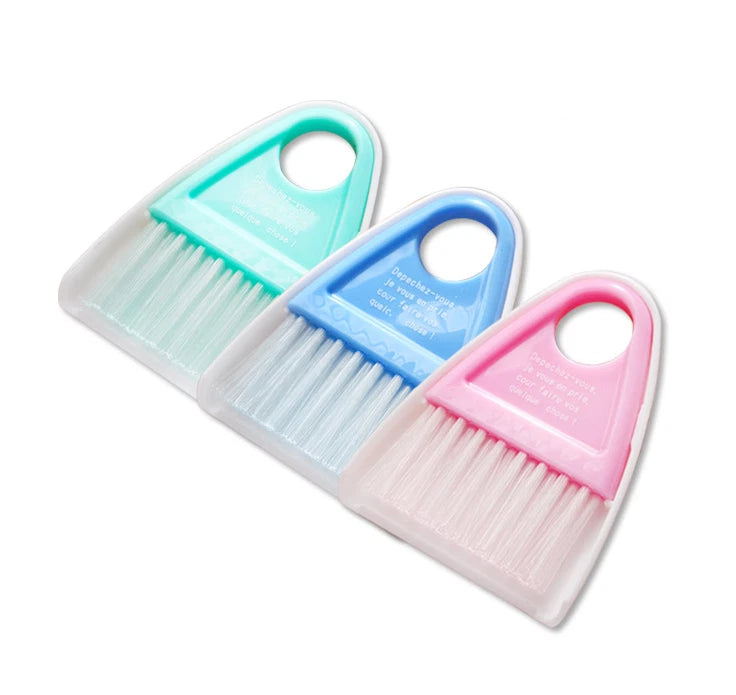 5pcs Mini computer desktop keyboard cleaning brush Mini broom dustpan set
