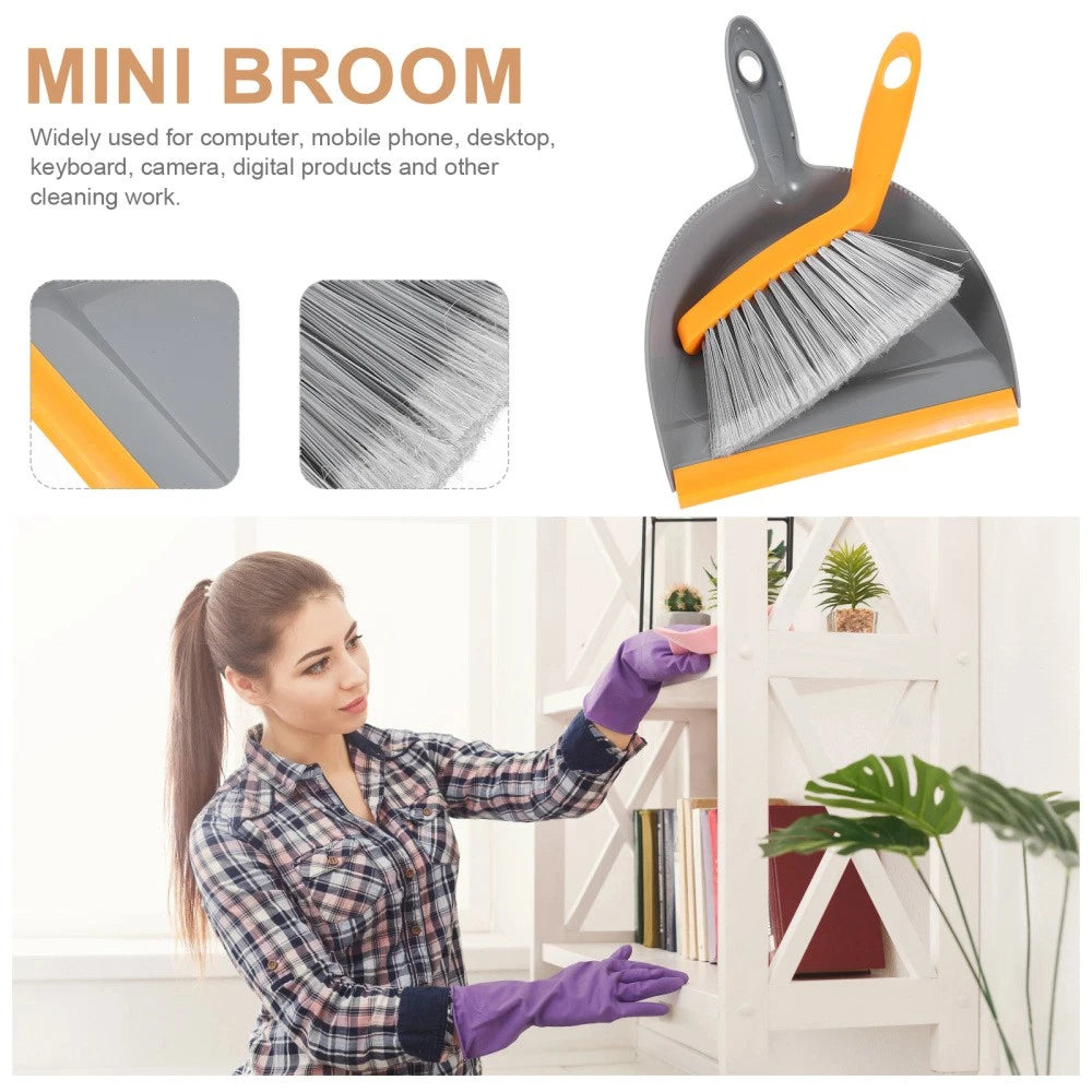 Desktop Cleaning Broom Set Child Brush Convenient Mini And Dustpan