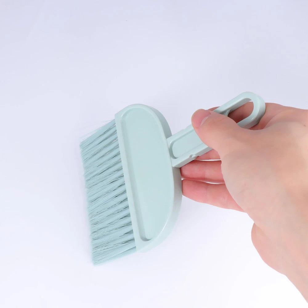 2 Sets Mini Dustpan Broom Pet Cleaning Small Animal Cage Cleaner Hamster