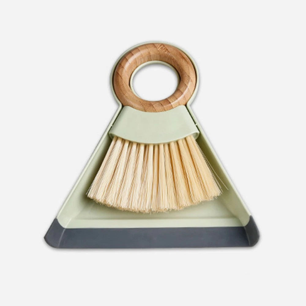 1 Set Mini Cleaning Brush and Dustpan Table Sweep Broom for Computer Keyboard