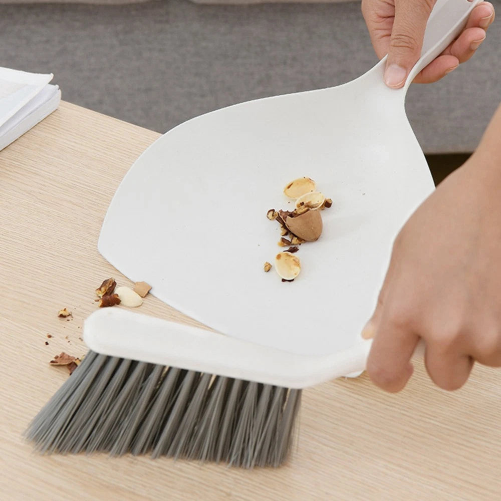 Mini Dustpan Broom Set Child Desktop Brooms Household Cleaning Tools