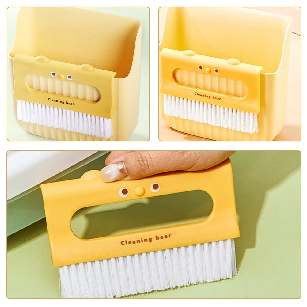 Cleaning Broom Set Mini Desk Brush Dust Pan and Brushes Counter Top