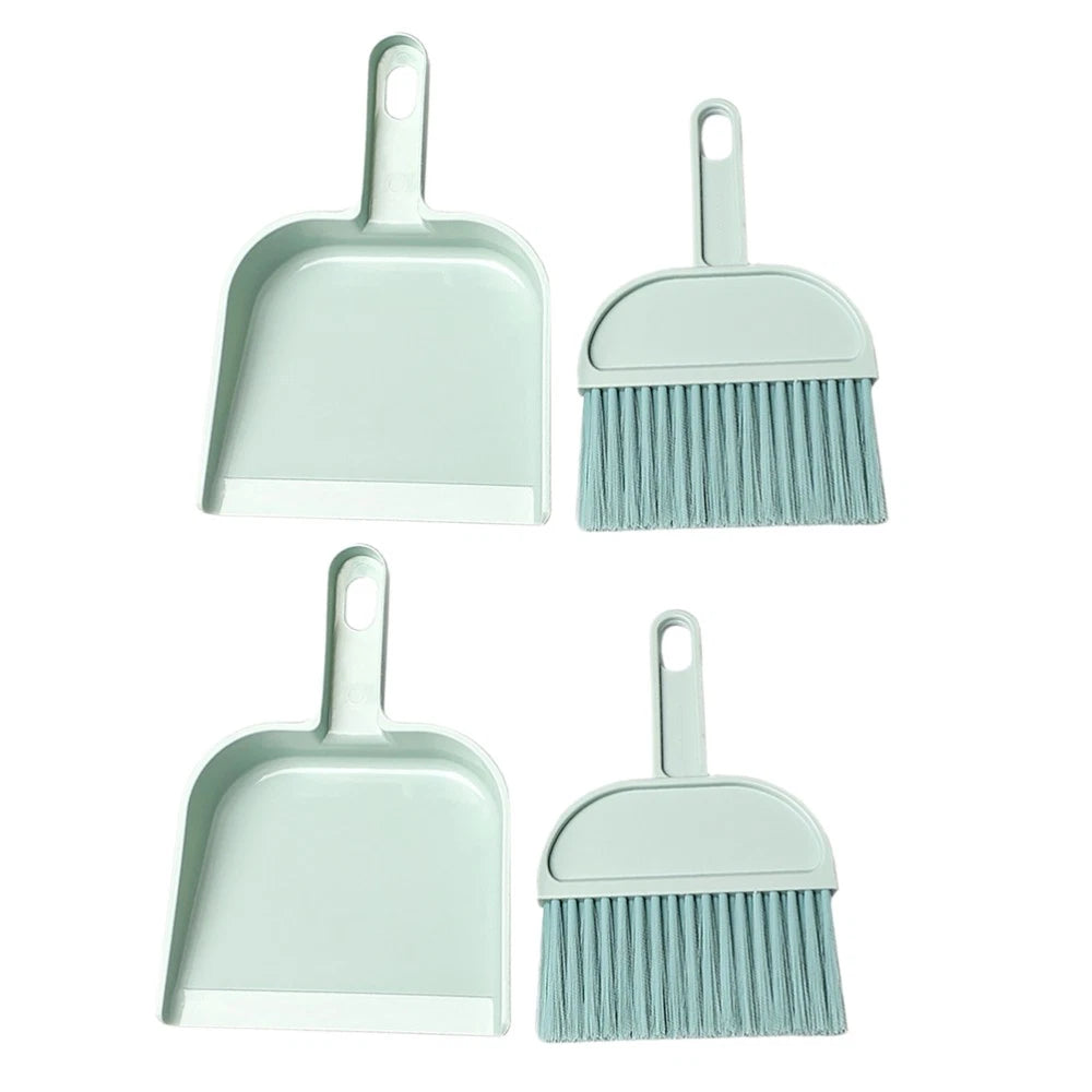 Desktop Broom Set Child Cleaning Small Dustpan Classroom Supplies
