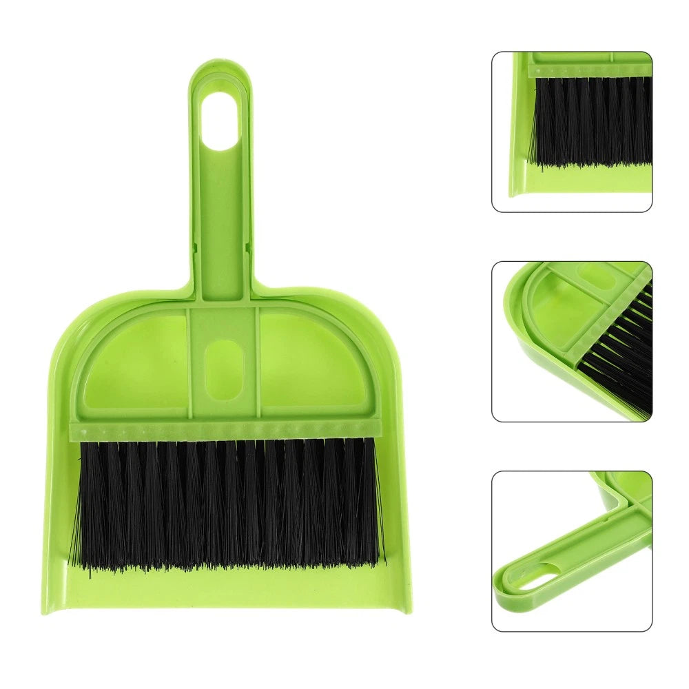 4 Count Cleaning Brush Set Child Brushes for Household Broom Dustpan