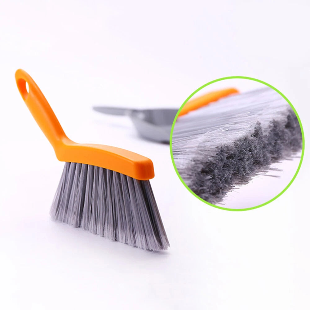 Mini Broom Set Mini Broom With Dustpan Desk Sweeper-