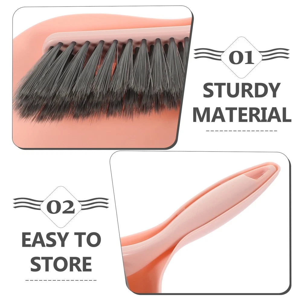 Desktop Cleaning Broom Table and Dustpan Set Small Portable Brush