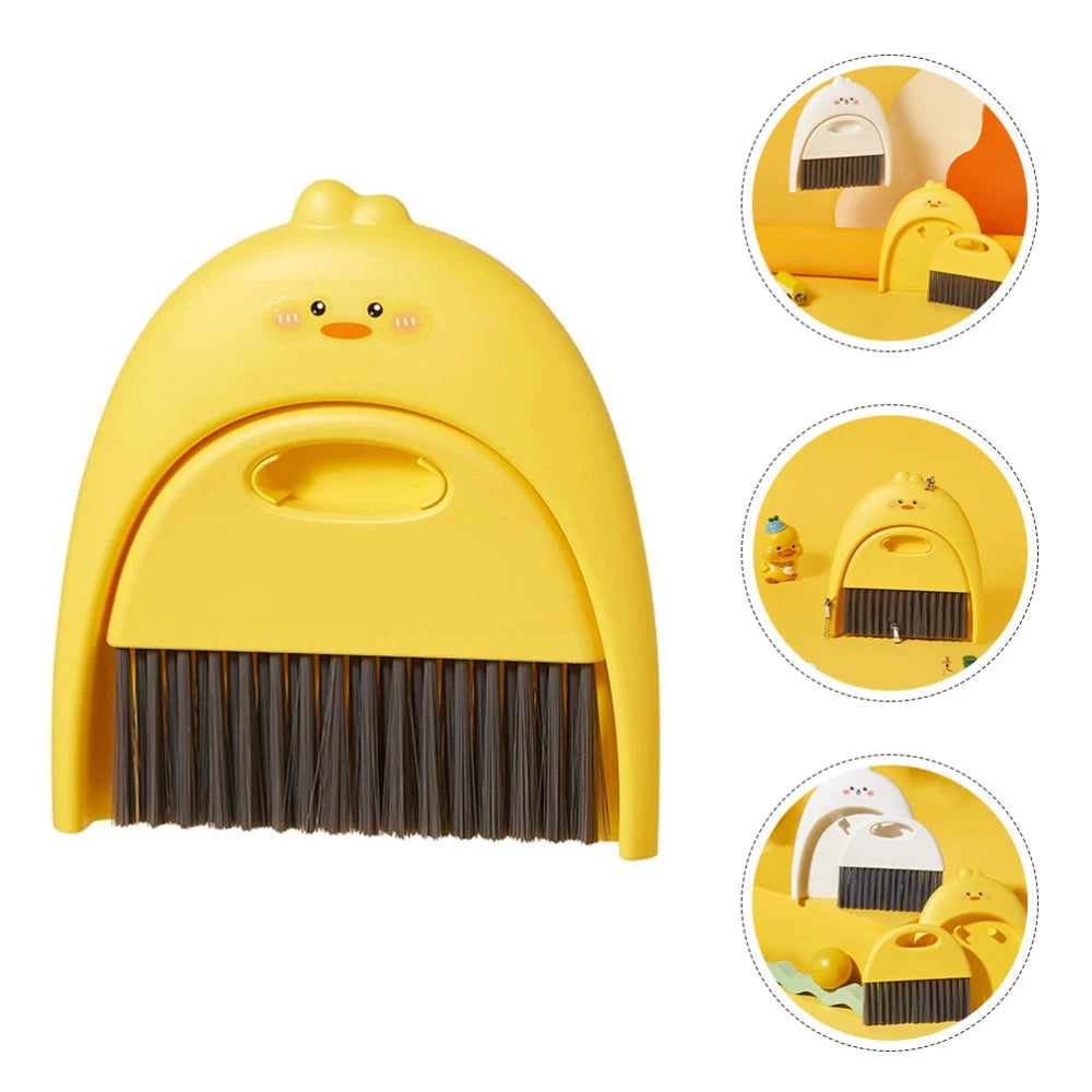 Mini Dustpan Set Child Tabletop Cleaning Brush and Desktop Broom