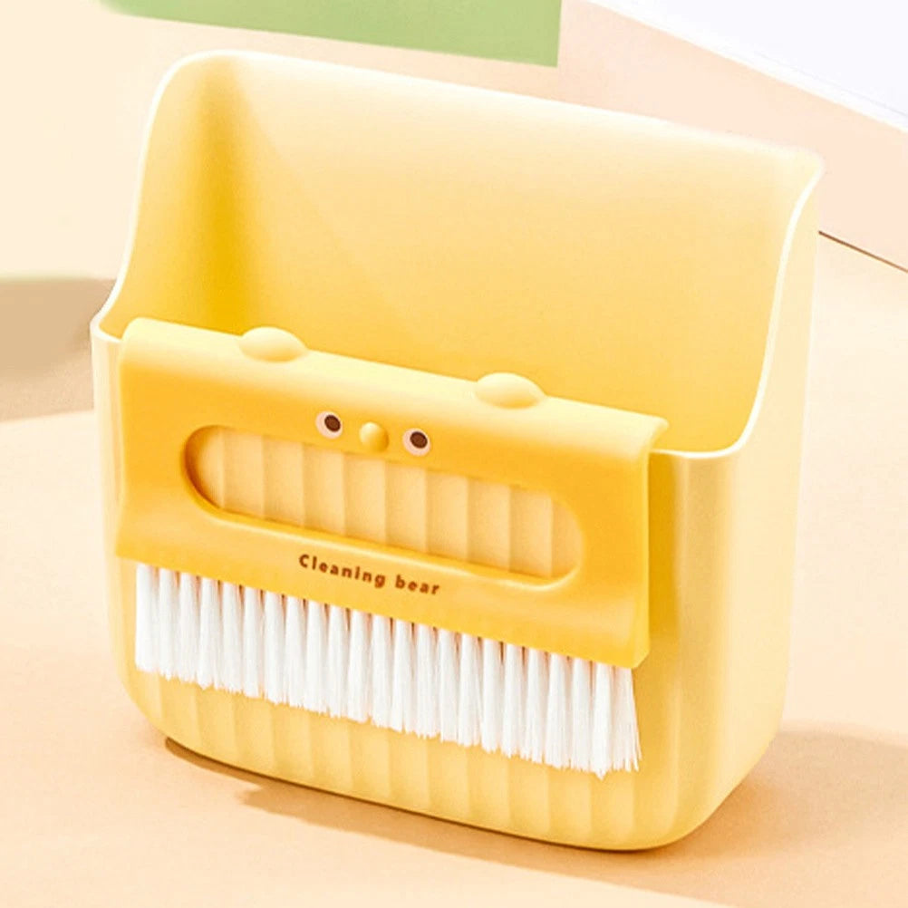 Cleaning Broom Set Portable Brush sweeper with Dust Pan Countertop
