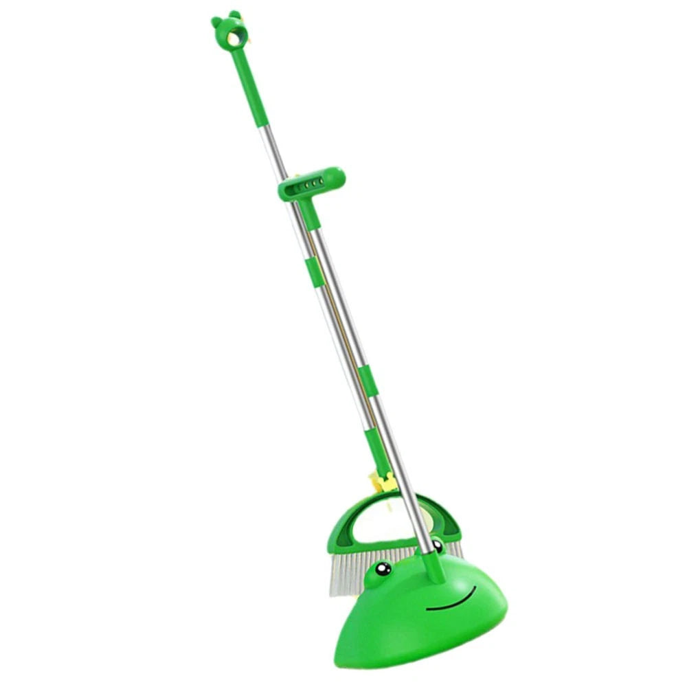 Children's Broom Set Student Household Cleaning Tools with Dust Pan