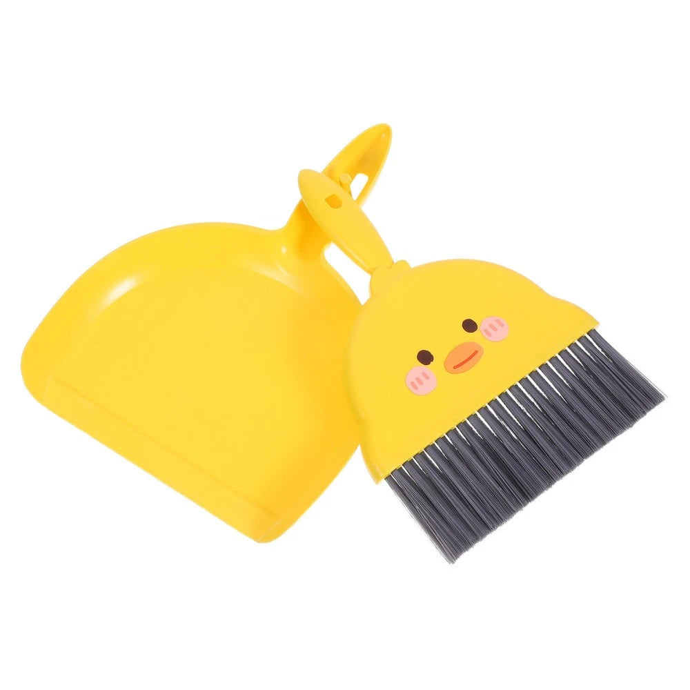 Dustpan Broom Combination Mini Brush and Set Table Small for Desktop Cleaning