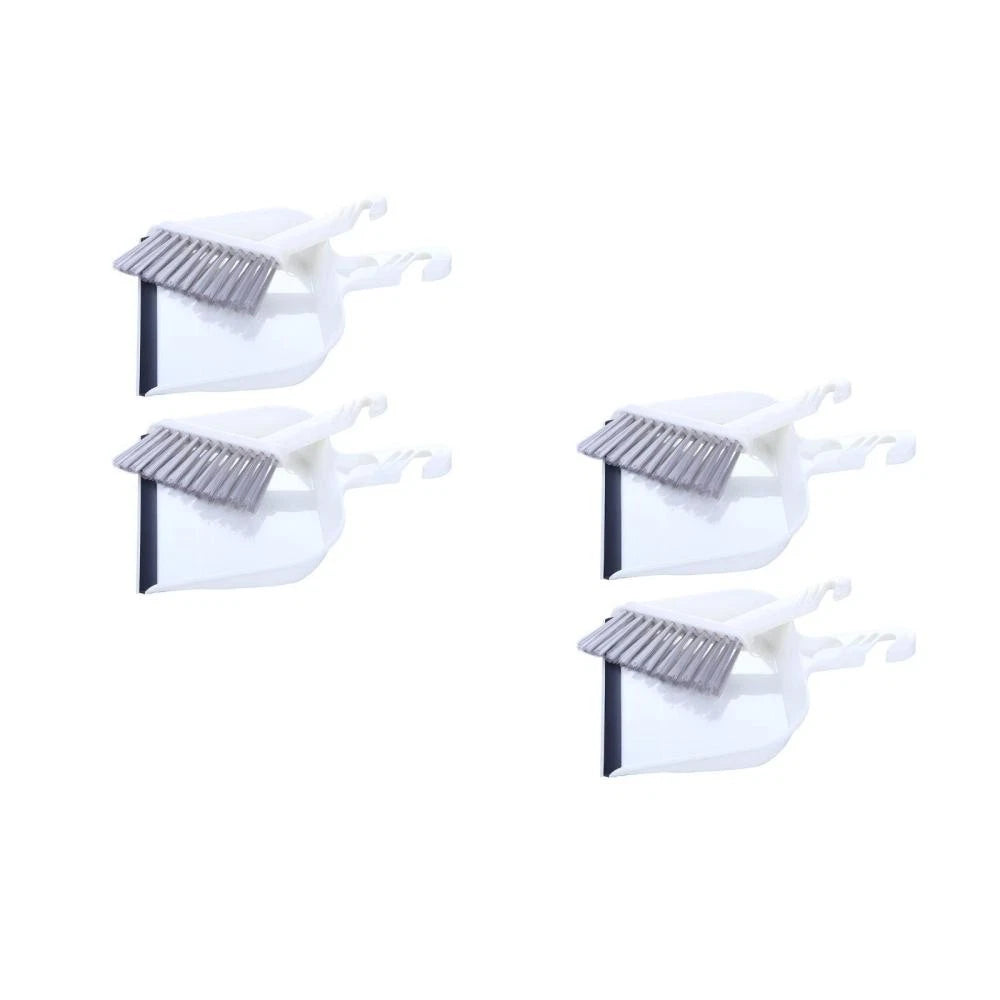 2 Sets Kitchen Cleaning Child Mini Dustpan and Brush Broom with Desktop Sweep
