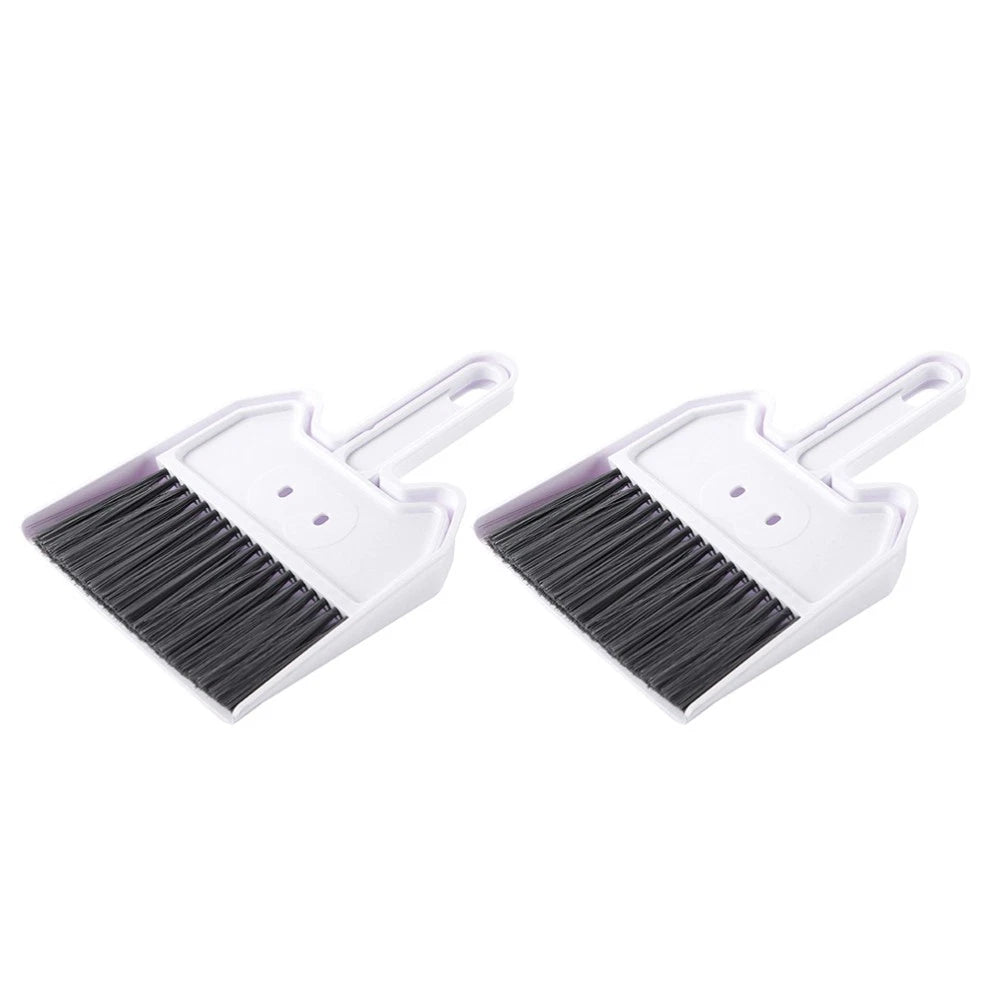 2 Sets Keyboard Cleaning Brush Child Miniatures Supplies Broom with Dustpan