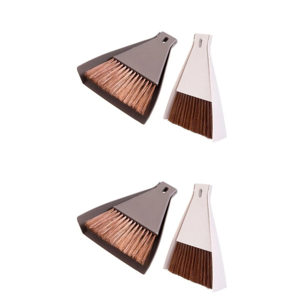 2 Set Preschool Education Broom Desktop Small Dustpan Travel Child Hand with