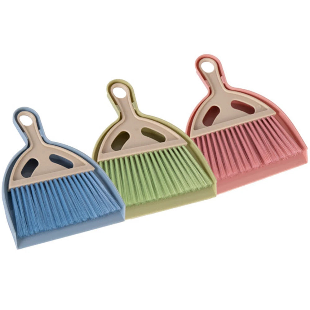 Sets Mini Broom And Dustpan Computer Desktop Scrubbers Cleaning Supply