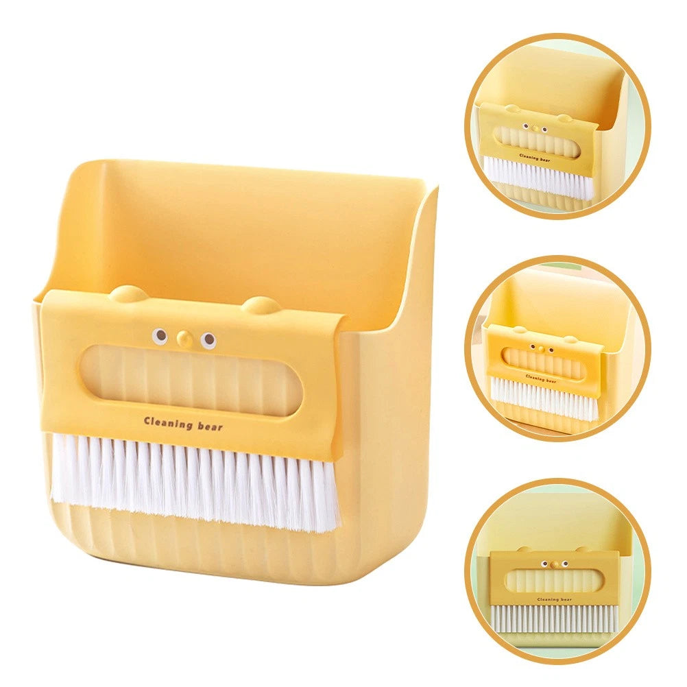 Cleaning Broom Set Portable Brush sweeper with Dust Pan Countertop
