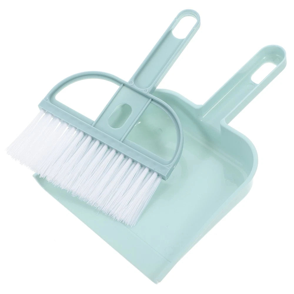 Mini Broom Dustpan Set Brush Desktop and Cleaning Tools Pet Hair Removal