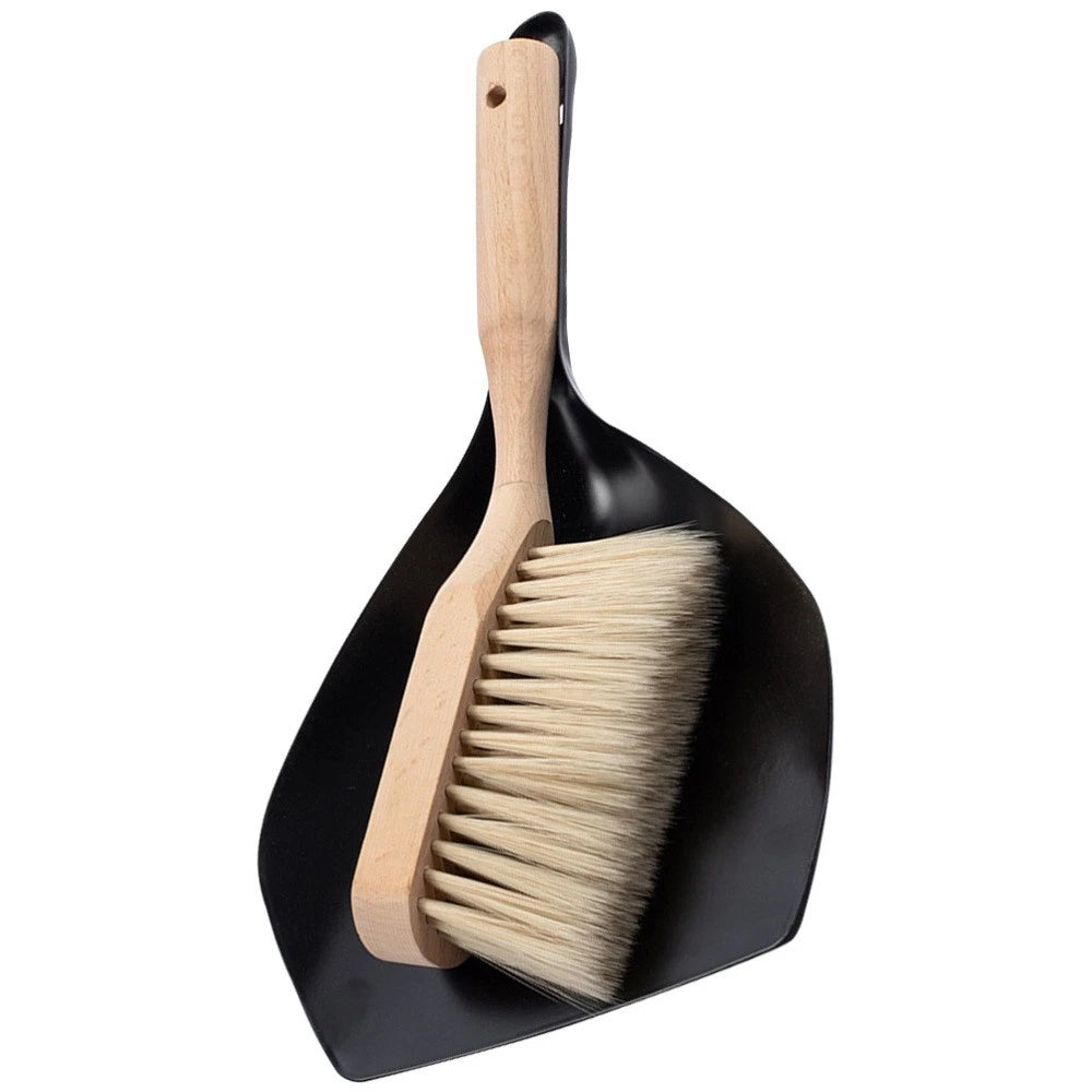 Garbage and Broom Set Sweeping Brush Dustpan Small Child Mini Portable