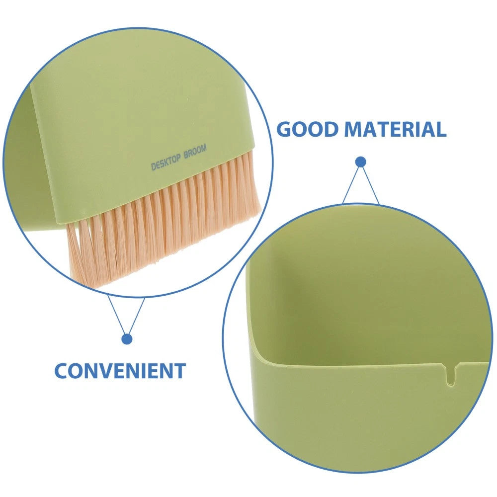 Mini Broom Set Office Hand Brush Dust Pan Cleaning Small Dustpan
