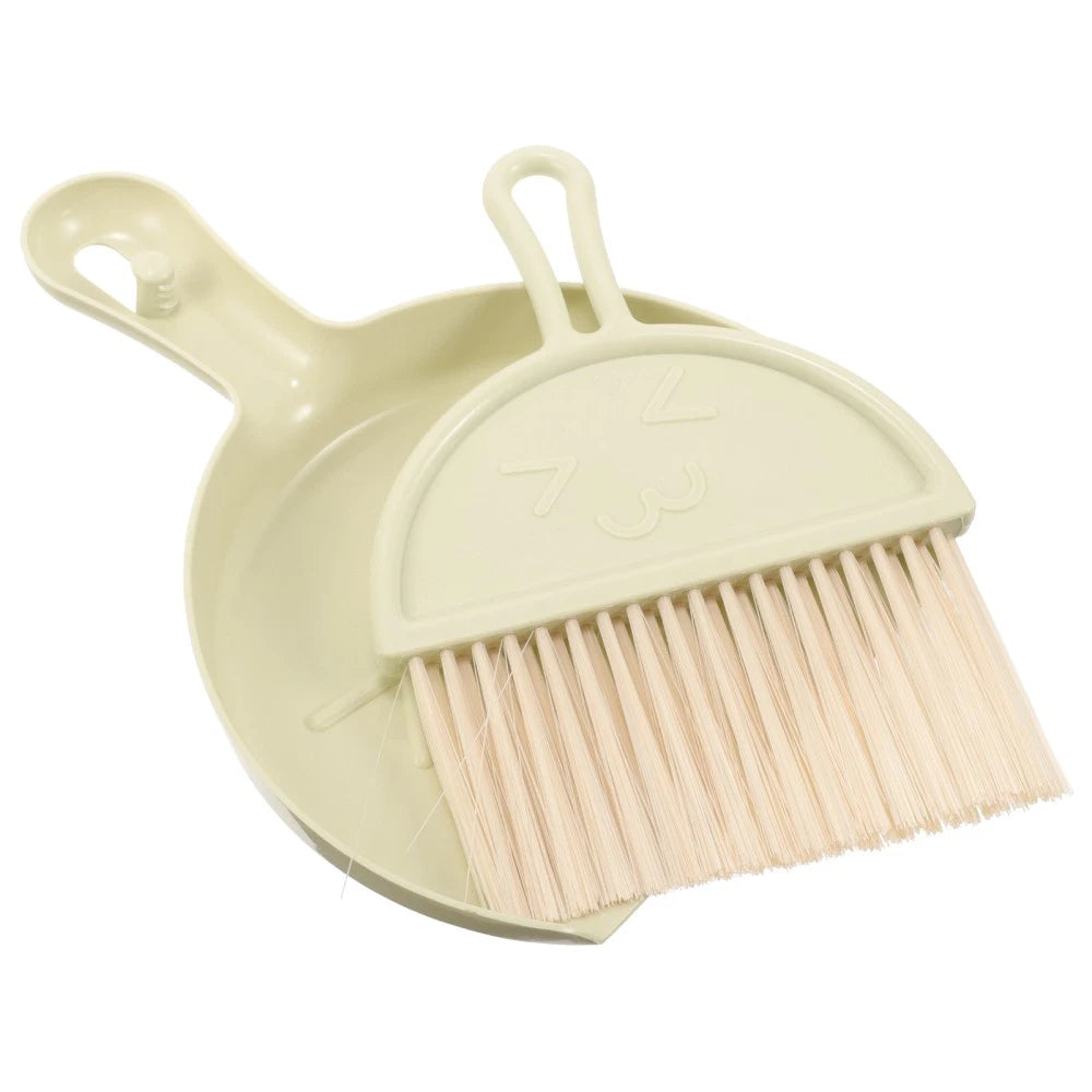 Cleaning Brush Set Child Desktop Dustpan and Broom Small Mini Hand