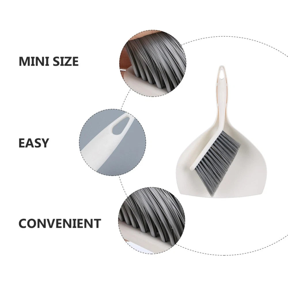 Mini Dustpan Broom Set and Desktop Child Household Cleaning Tools