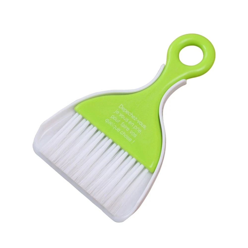 2 Sets Dust Removal Broom Child Keyboard Small Table Top Dustpan