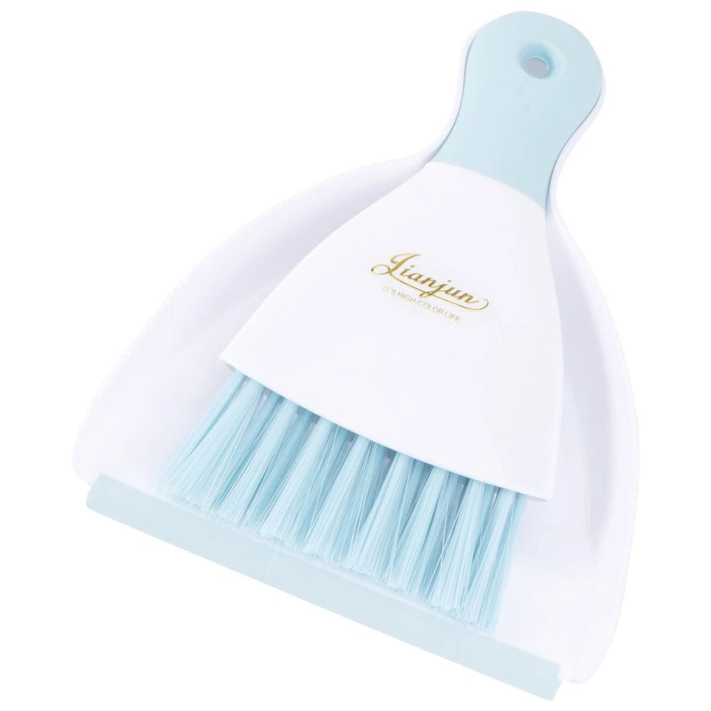 2 Pieces Convenient Small Dustpan Set Household Supplies Cleaning