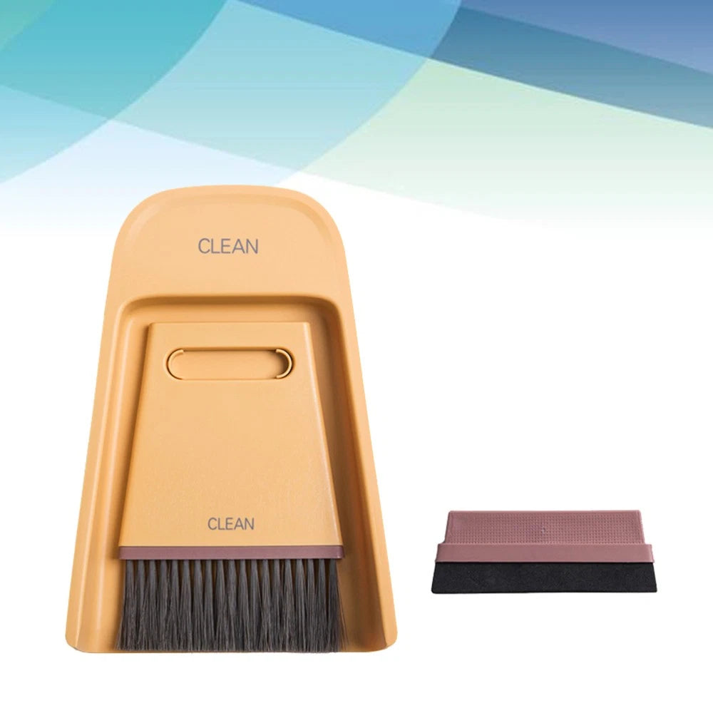 Key Board Cleaner Household Broom Dustpan Set Desktop Broom Set