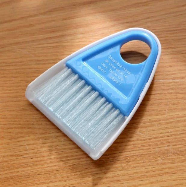 5pcs Mini computer desktop keyboard cleaning brush Mini broom dustpan set