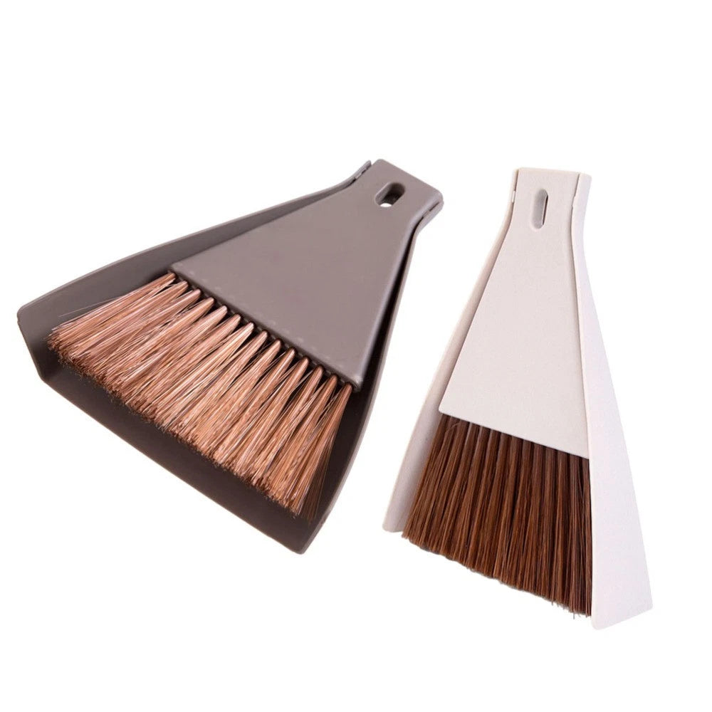 2 Set Preschool Education Broom Desktop Small Dustpan Travel Child Hand with