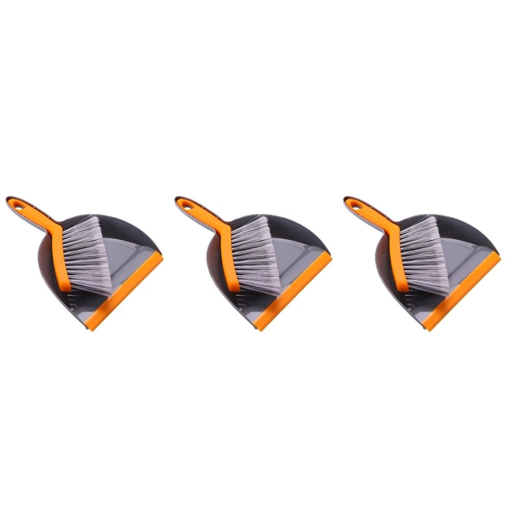 3 PCS Mini Broom Set Dust Pan and Brush Sets Desktop Dustpan Small