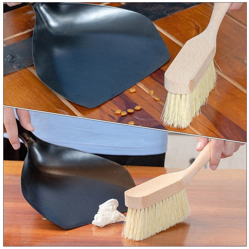 Garbage and Broom Set Sweeping Brush Dustpan Child Portable Mini