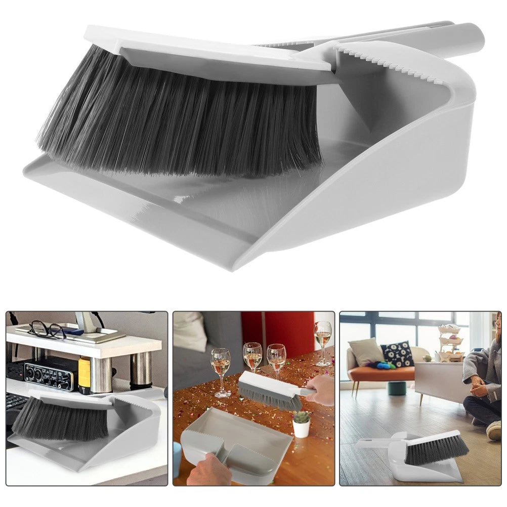 Mini Dustpan Broom Set Small Brush and Desktop Multi-function Whisk Table