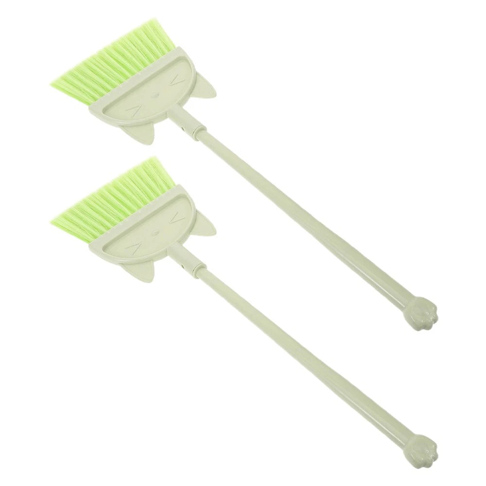 2 Pcs Children's Broom Set Toddler Baby Dust Pan and Kids Dustpan