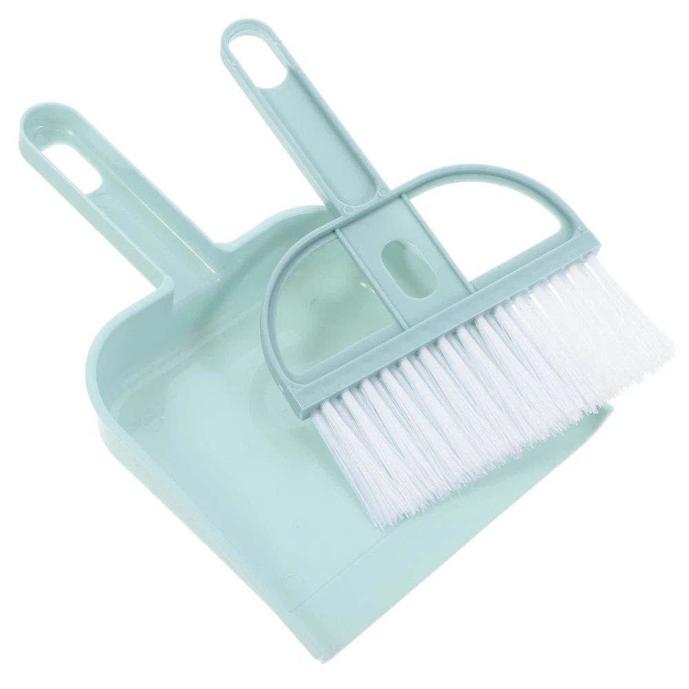 Mini Broom Dustpan Set Brush Desktop and Cleaning Tools Pet Hair Removal