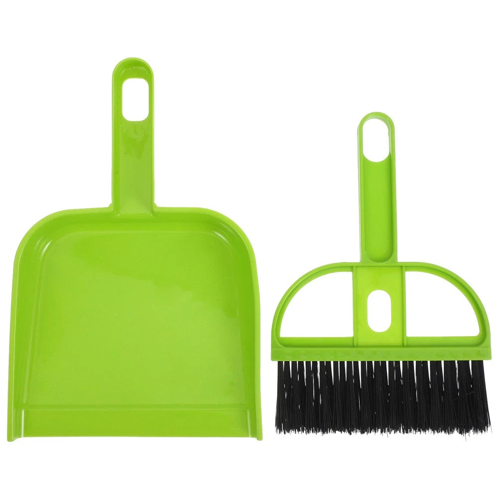 Desktop Broom Set Miniature Dustpan Brush Child Detail Car Detailing