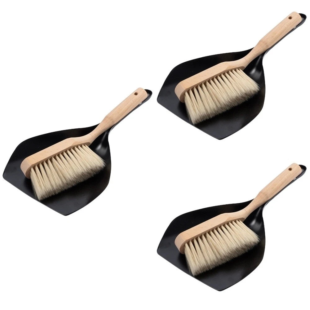 Garbage and Broom Set Sweeping Brush Dustpan Child Cleaning Accessory