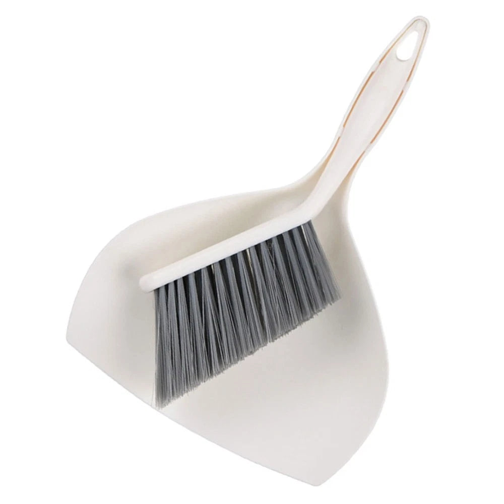 2 Sets Desktop Cleaning Kit Accessories Broom Dustpan Combination